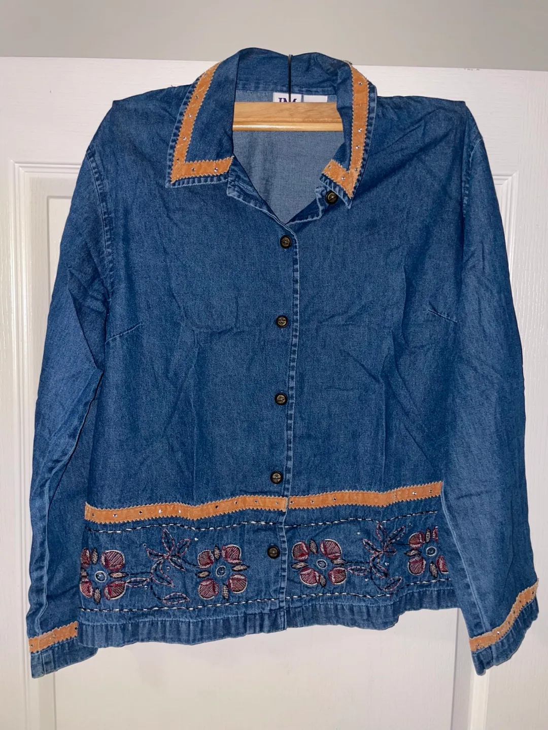 JM Collection Denim Jacket thumbnail