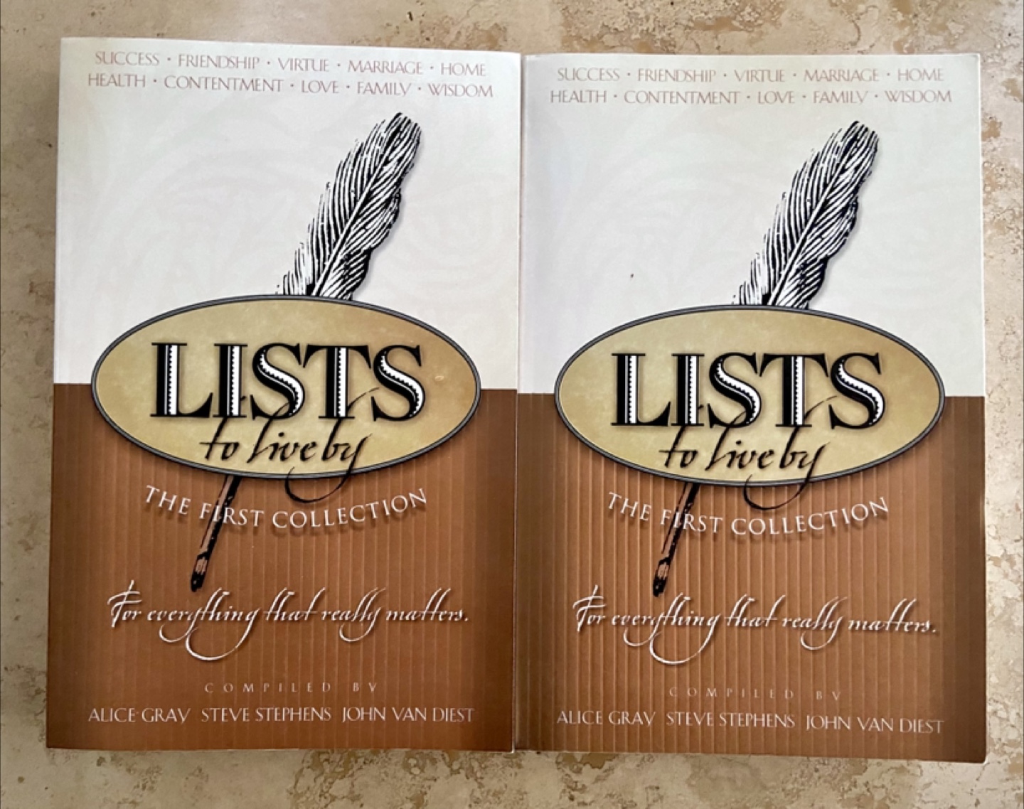 Lists to Live By: The First Collection Books