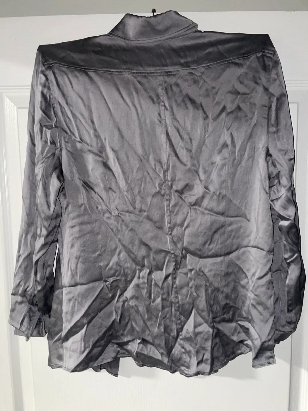 Escada Grey Silk Blouse image indicator(3)