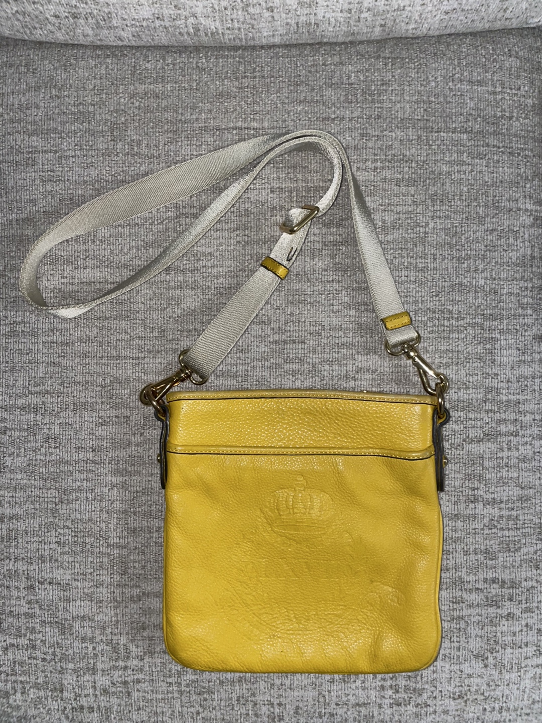 Lauren Ralph Lauren Yellow Crossbody Bag