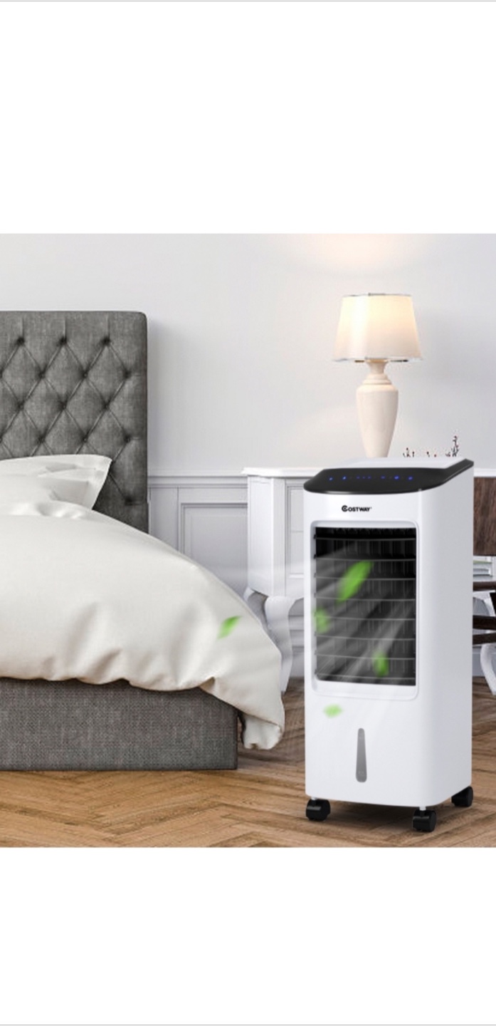 Costway Portable Evaporative Air Cooler - White - photo 2