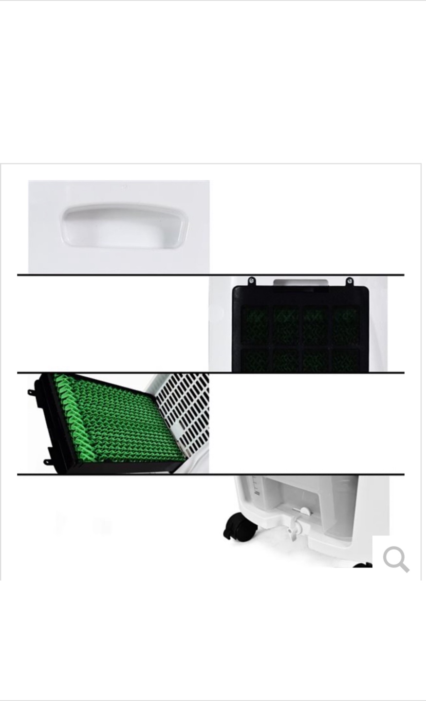 Costway Portable Evaporative Air Cooler - White - photo 3
