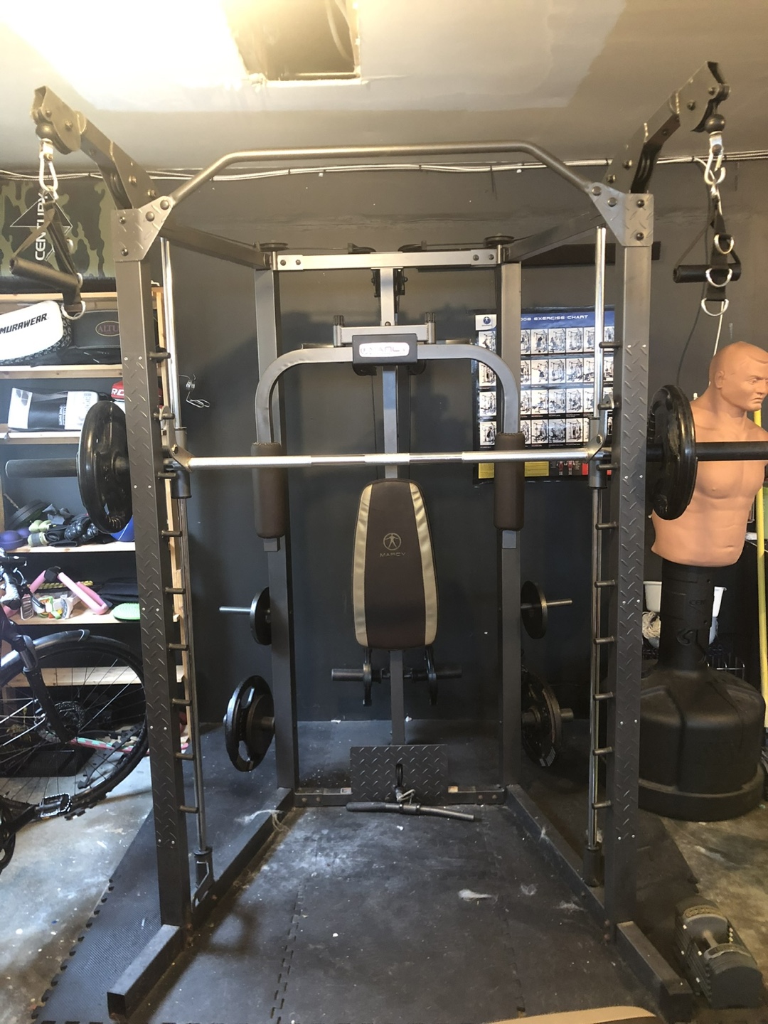 Marcy Smith Cage Home Gym
