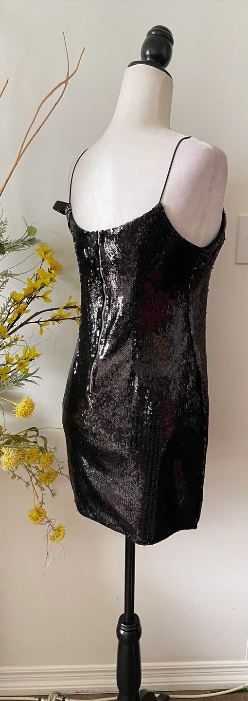 Sequin Black Dress thumbnail