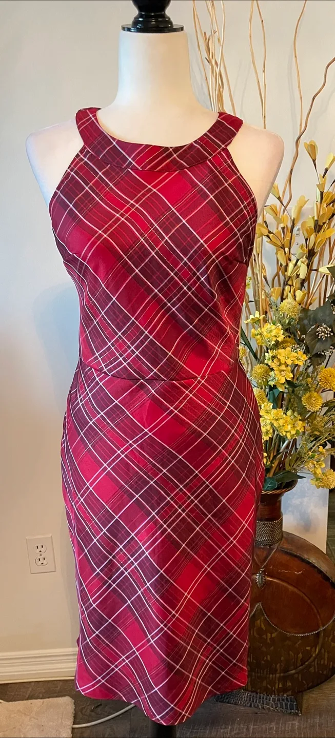 Red Plaid Dress thumbnail