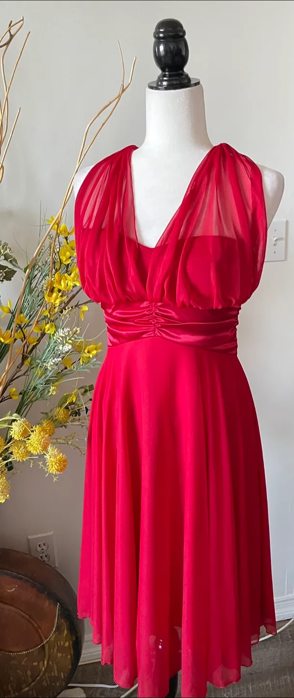 Red Halter Dress thumbnail