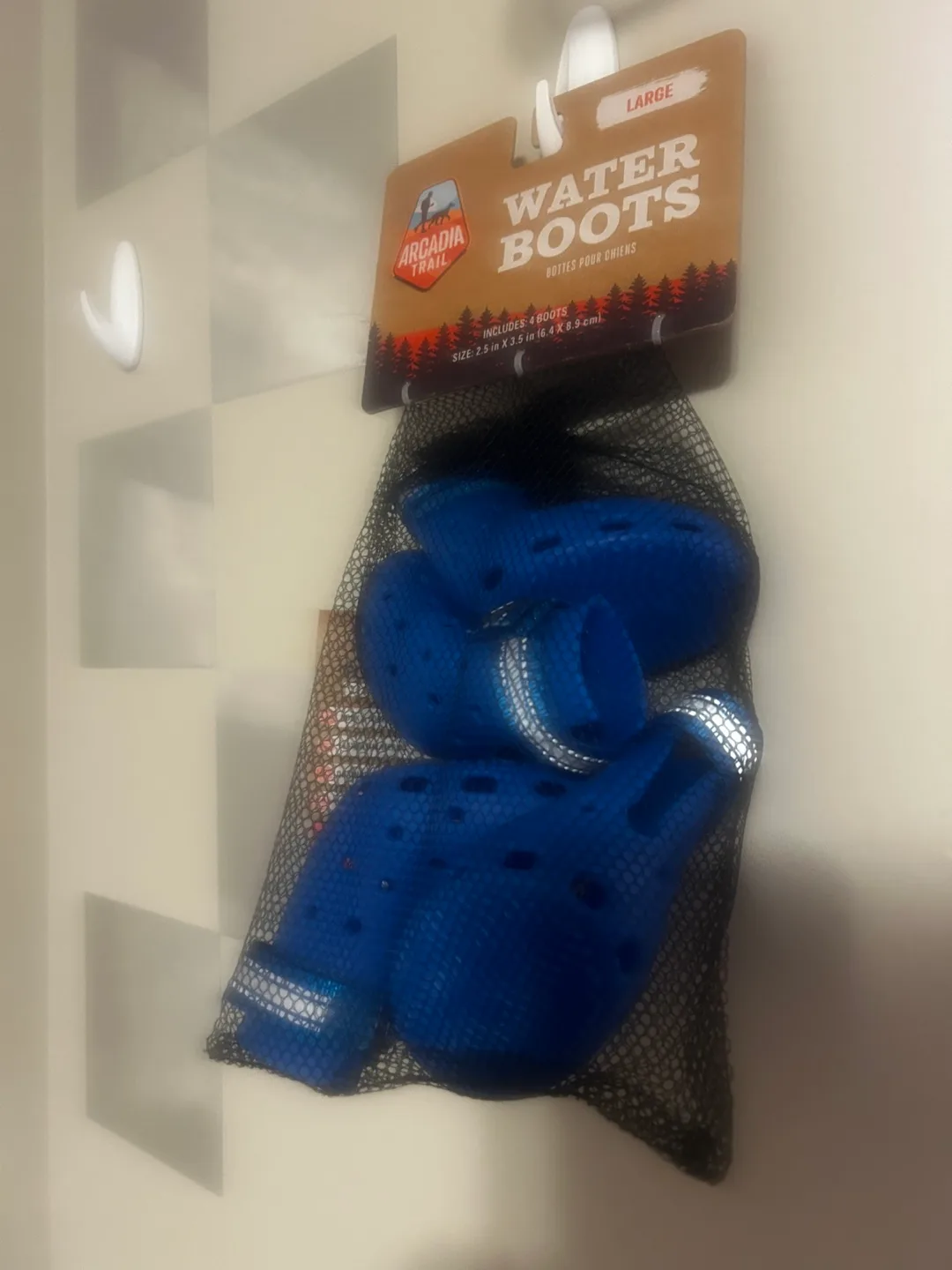 Arcadia Trail Dog Boots - Large, Blue 🥕 image indicator(2)