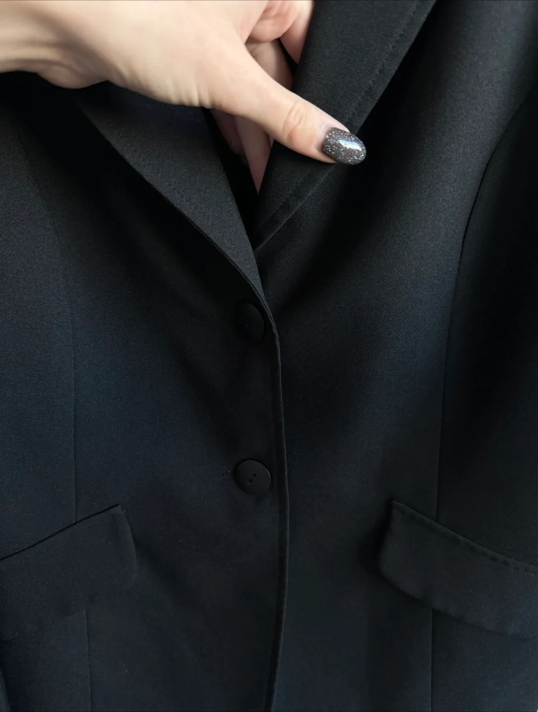 ❗️❗️❗️All 3 items ❗️❗️ ❗️Black Blazer ,skirt JACOB, long sleeve image indicator(4)