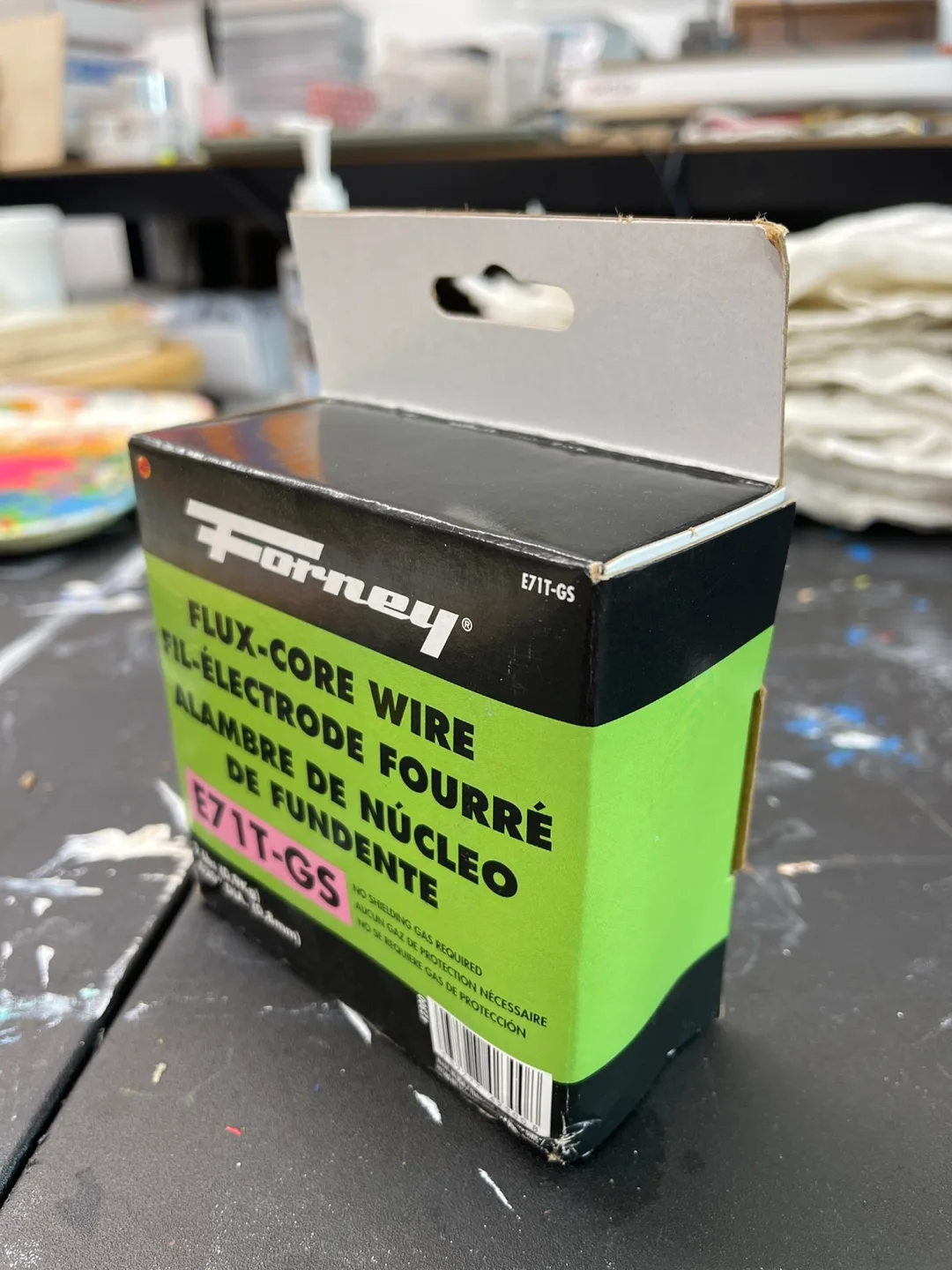 Forney E71T-GS Flux-Core Wire 2lbs image indicator(3)