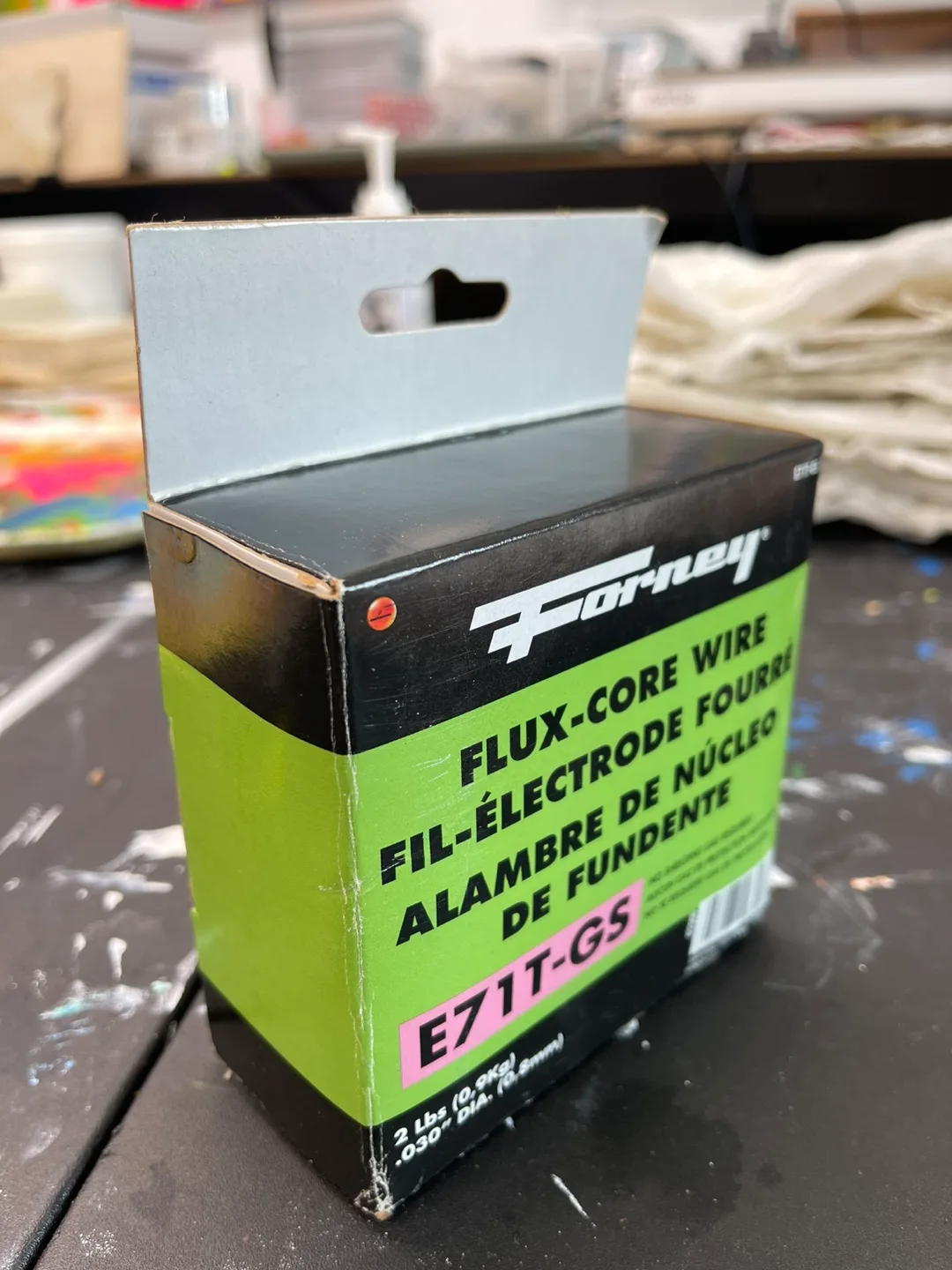 Forney E71T-GS Flux-Core Wire 2lbs image indicator(4)