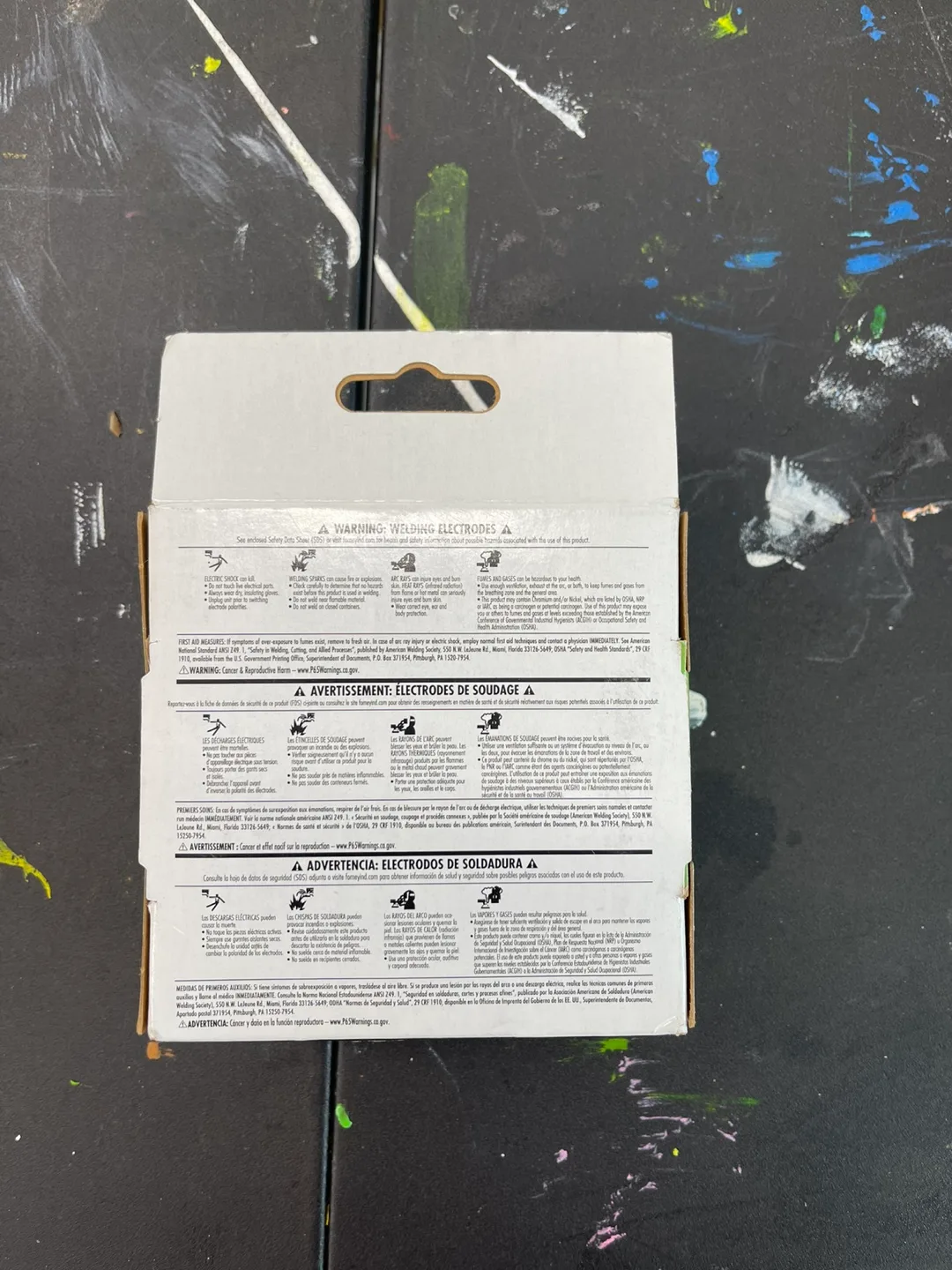 Forney E71T-GS Flux-Core Wire 2lbs image indicator(2)