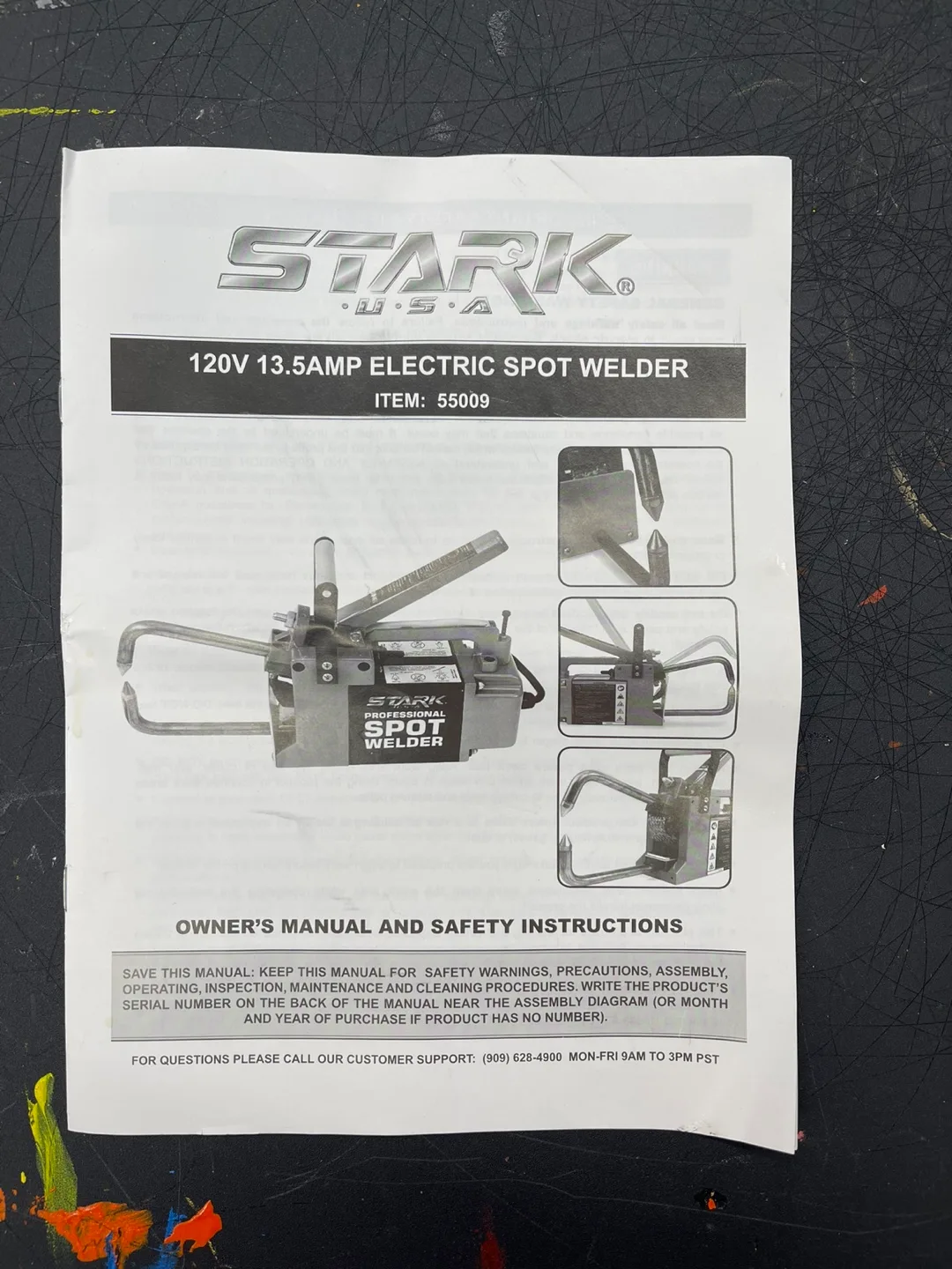Stark USA 120V Electric Spot Welder image indicator(3)
