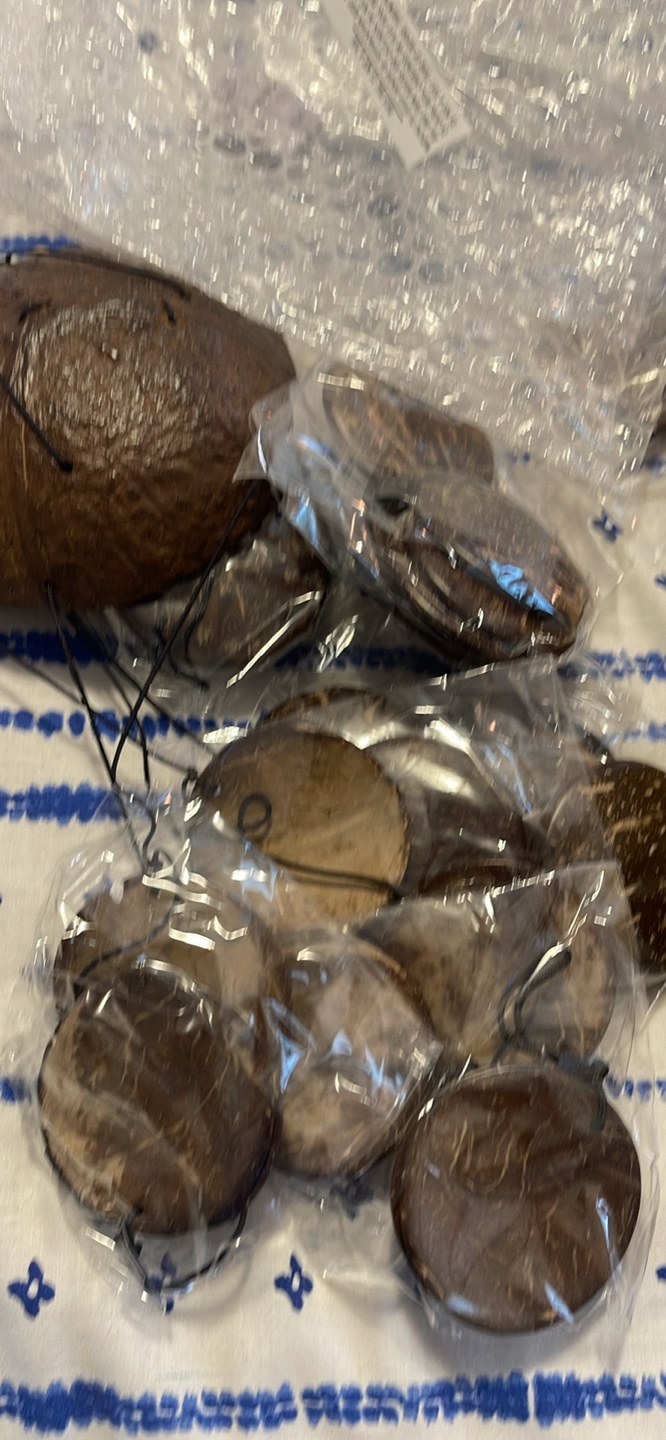 Astarin Wind Chimes - Coconut Shell, New