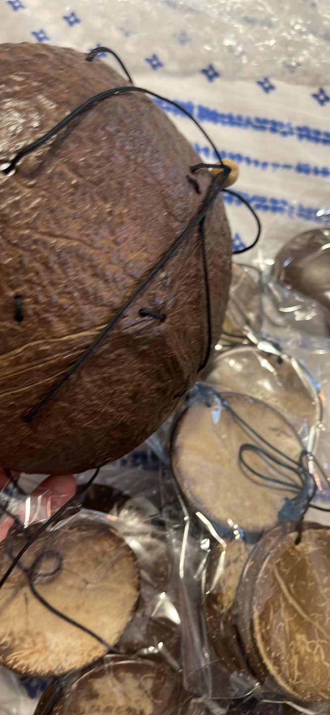 Astarin Wind Chimes - Coconut Shell, New - photo 3