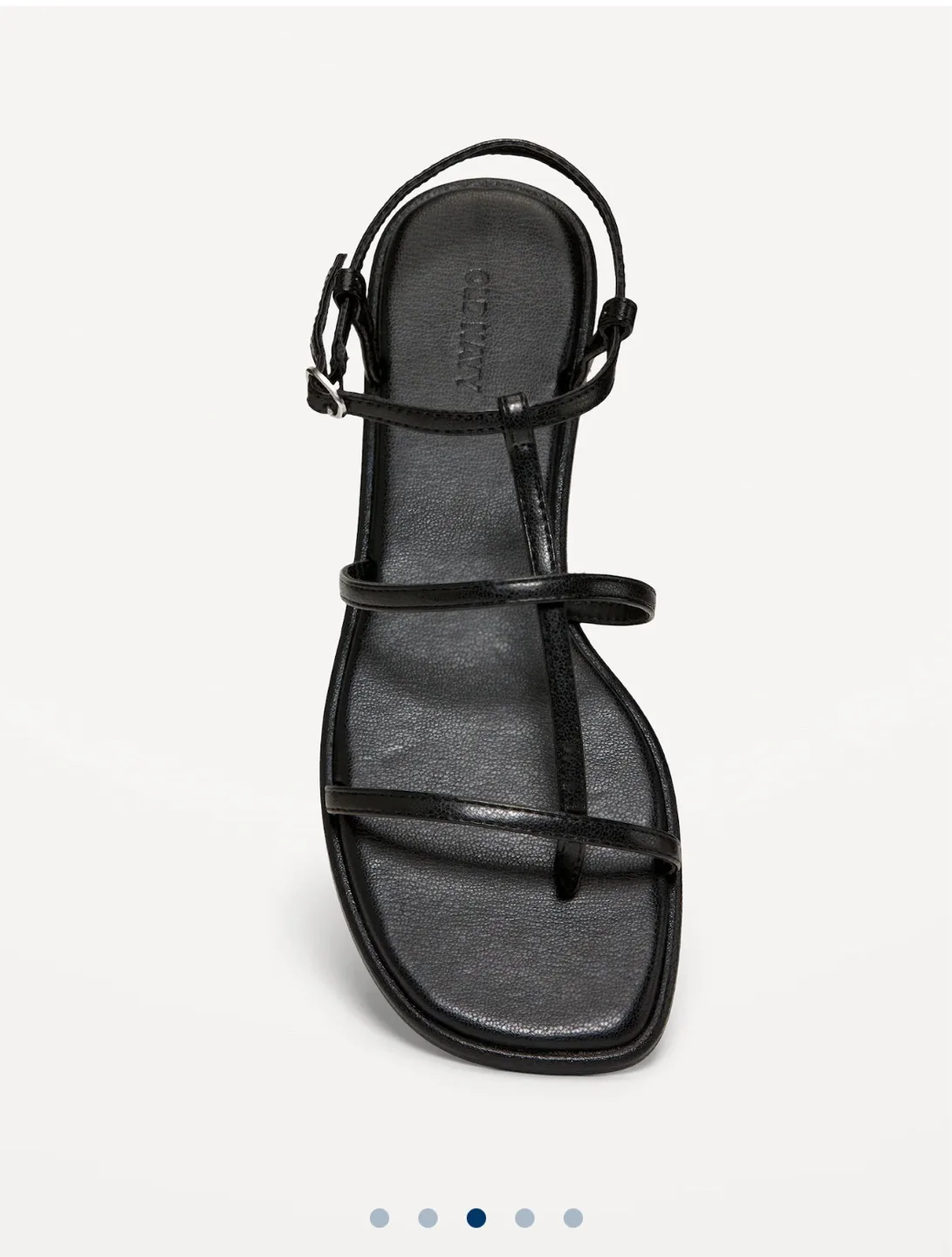 Women’s Black Sandals - Size 8 image indicator(4)