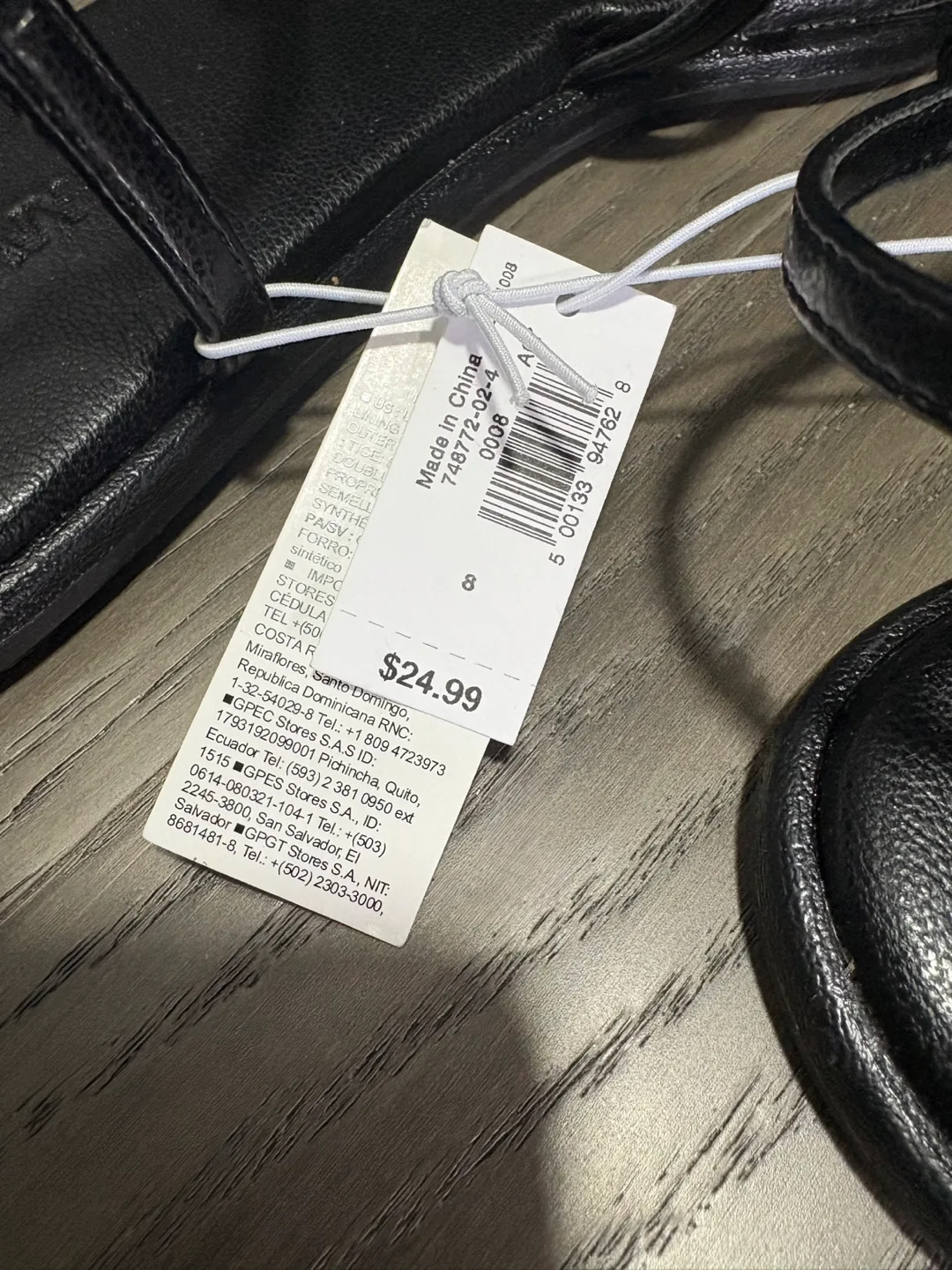 Women’s Black Sandals - Size 8 image indicator(2)