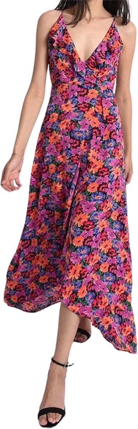 Floral Print Maxi Dress - photo 3