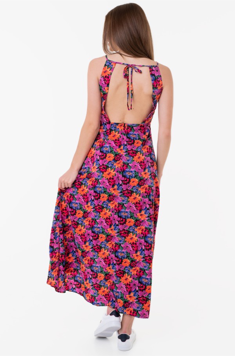 Floral Print Maxi Dress - photo 4
