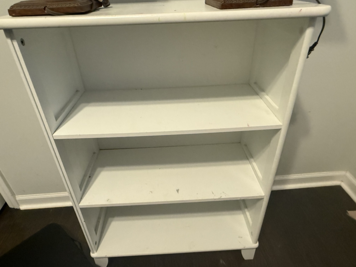 White Bookshelf
