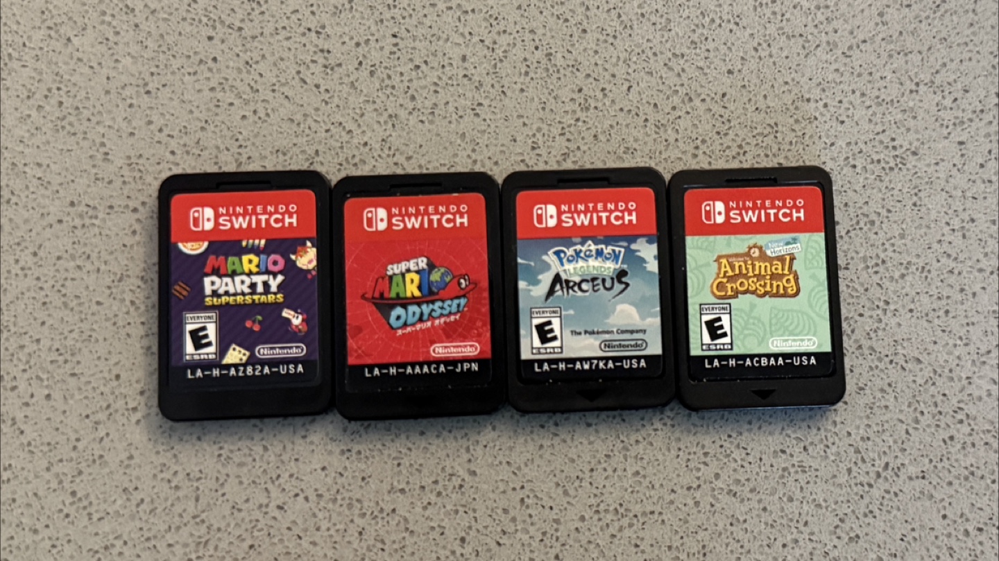 Switch Games - Mario, Pokemon, Animal Crossing