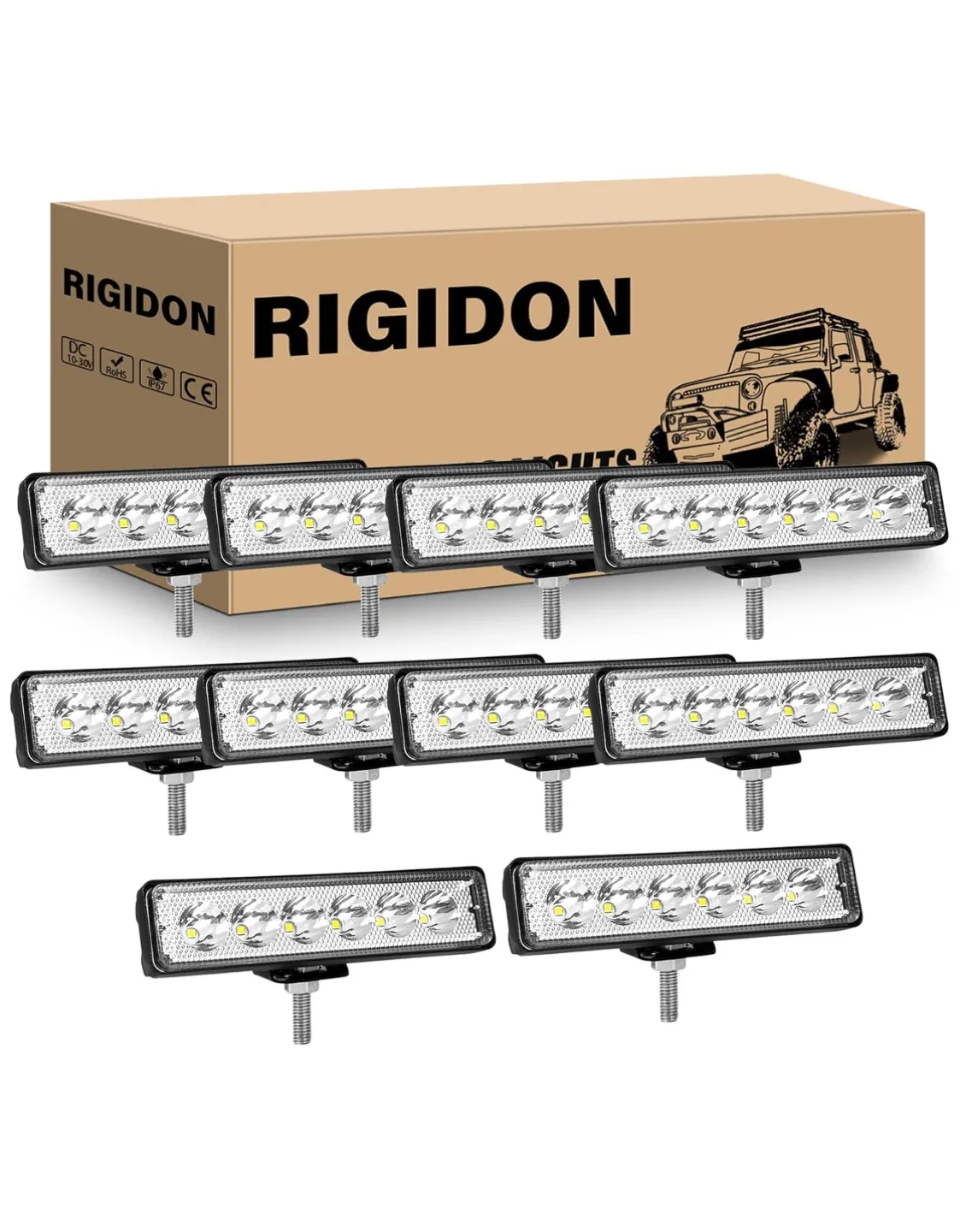 RIGIDON LED Light Bar 5.7 inch thumbnail