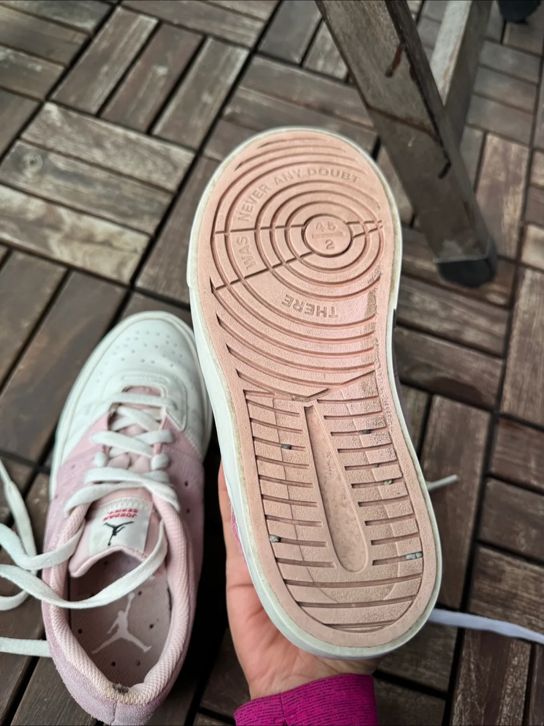 Jordan Series ES White/Pink Size 5.5 image indicator(2)