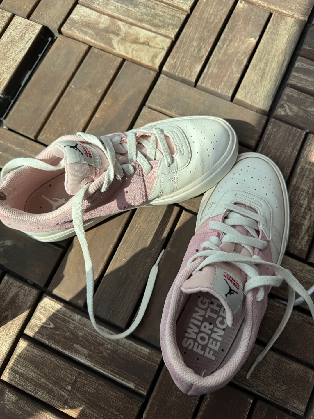 Jordan Series ES White/Pink Size 5.5 image indicator(6)