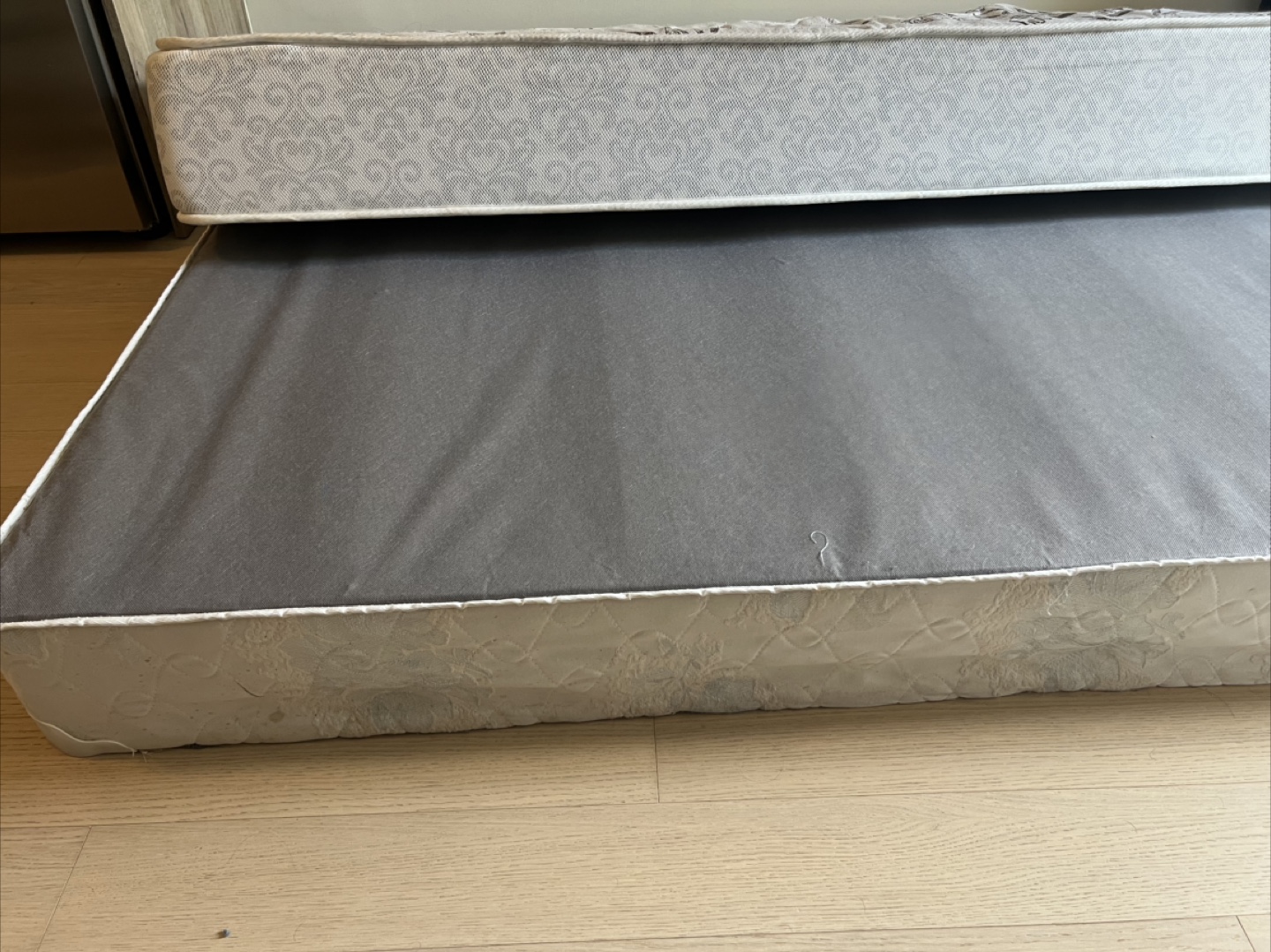Twin Bamboo Mattress & Box Spring - Gently Used - photo 5