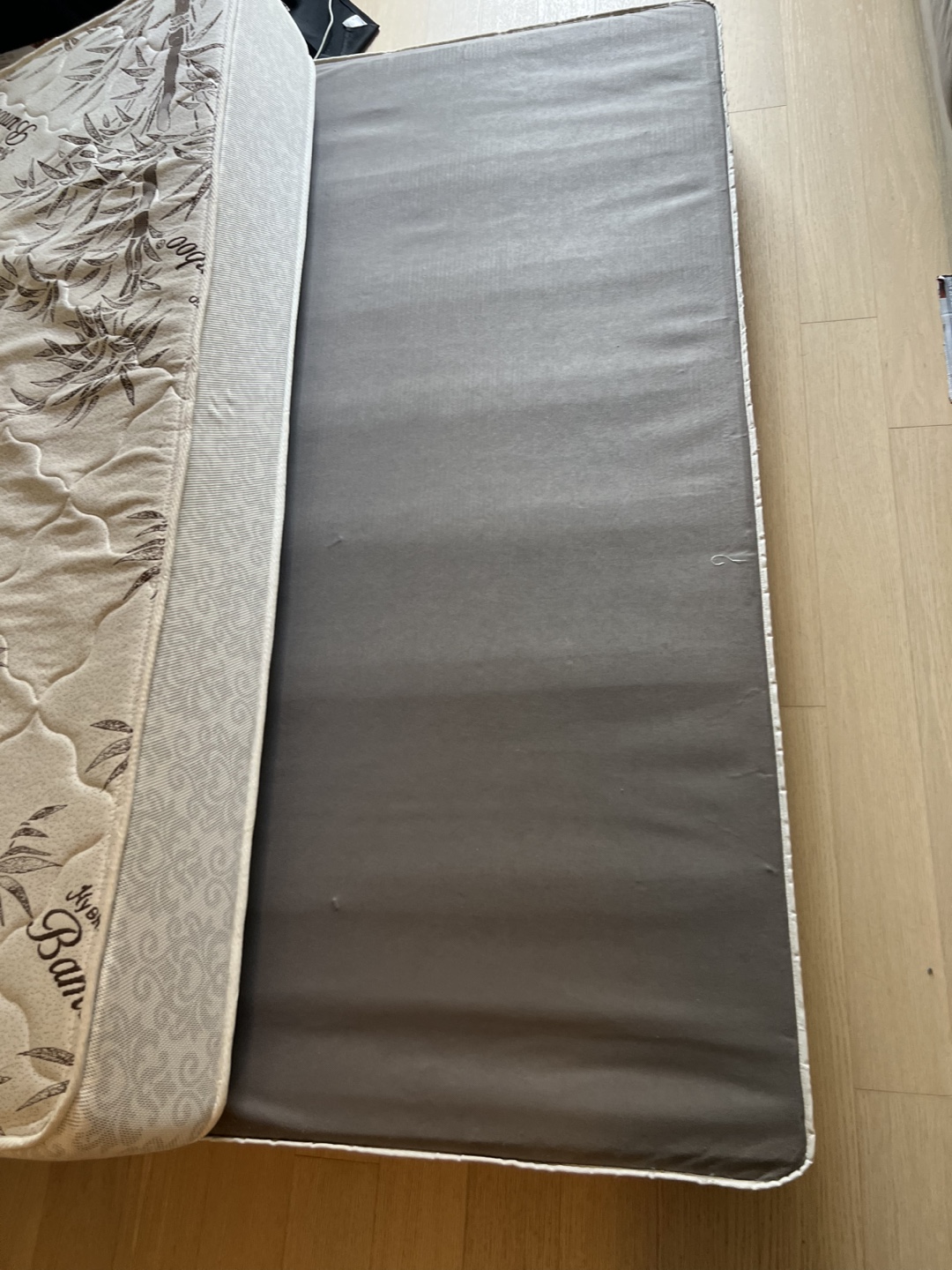 Twin Bamboo Mattress & Box Spring - Gently Used