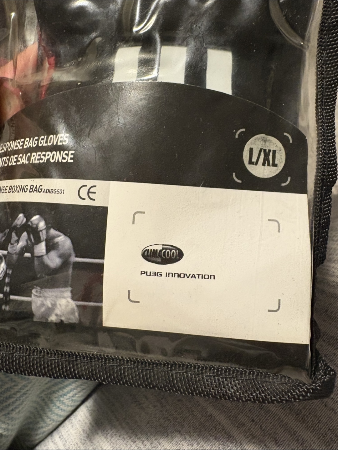PU3G Innovation Response Boxing Bag Gloves L/XL - photo 2