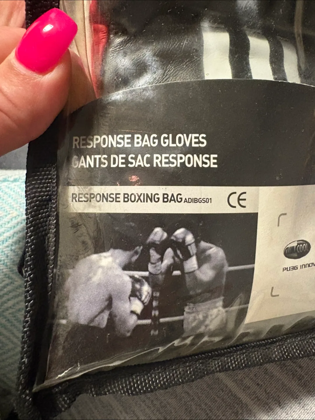 PU3G Innovation Response Boxing Bag Gloves L/XL thumbnail
