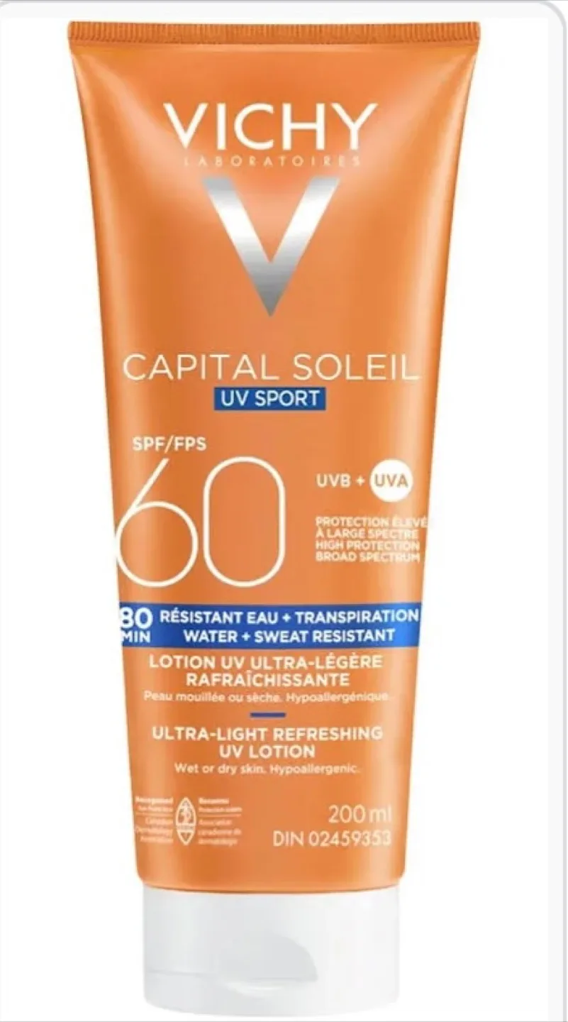New Vichy Capital soleil SPF 60 Ultra-Light Lotion(EXP:08/2026 thumbnail