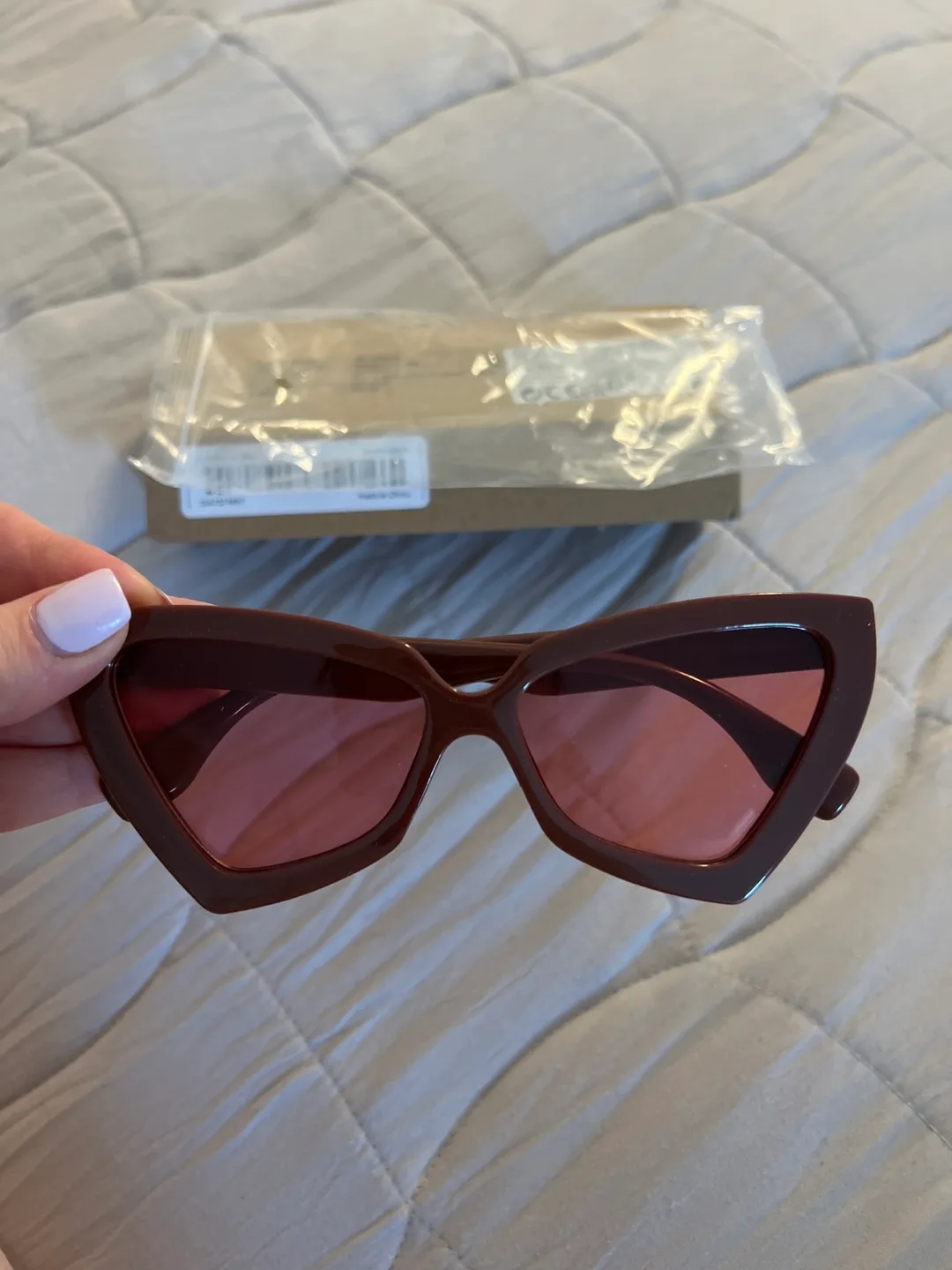 Wine Red Sunglasses - New in Box! thumbnail