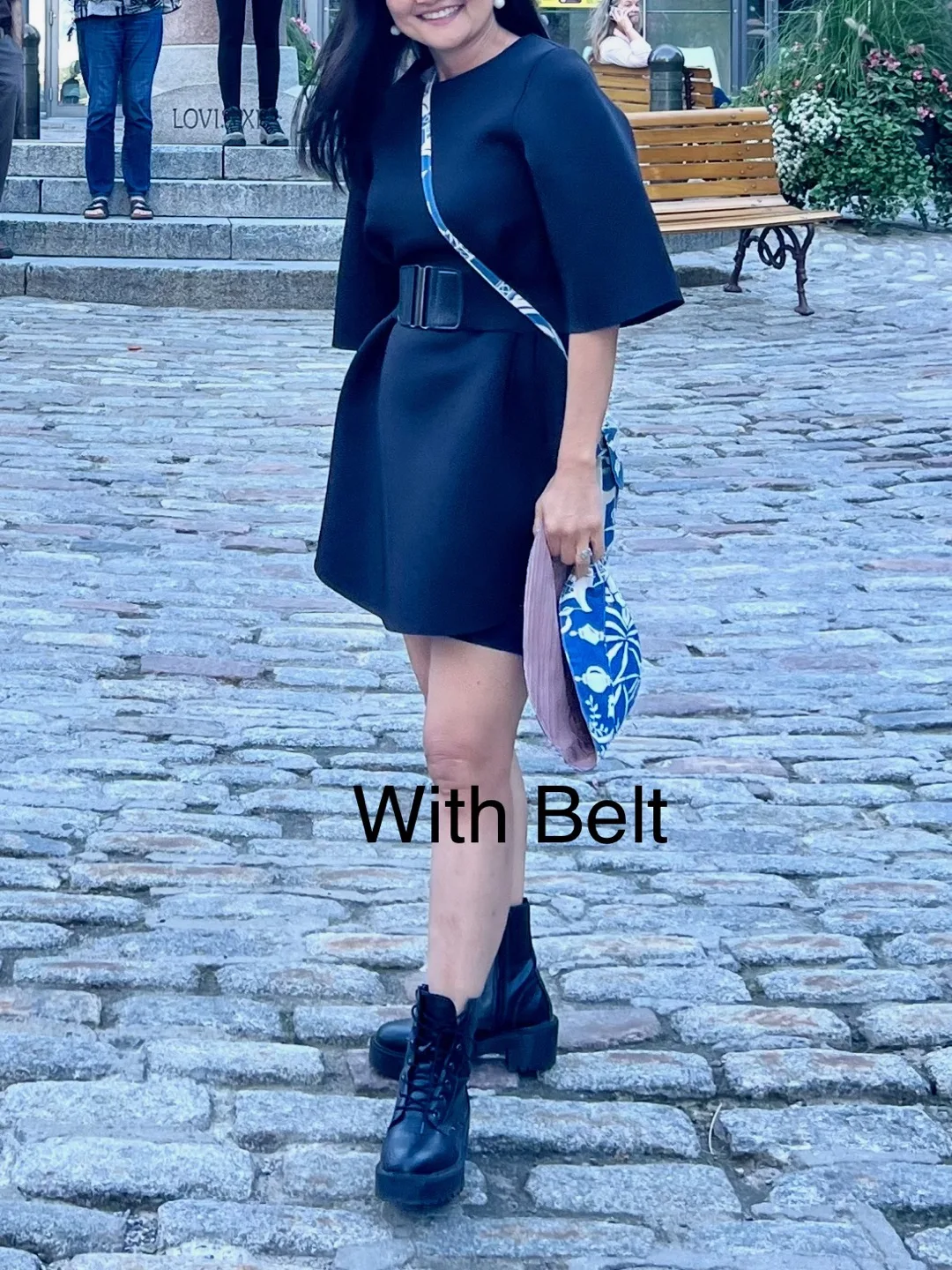 COS Black Mini Dress - Size XS fits like SM image indicator(3)