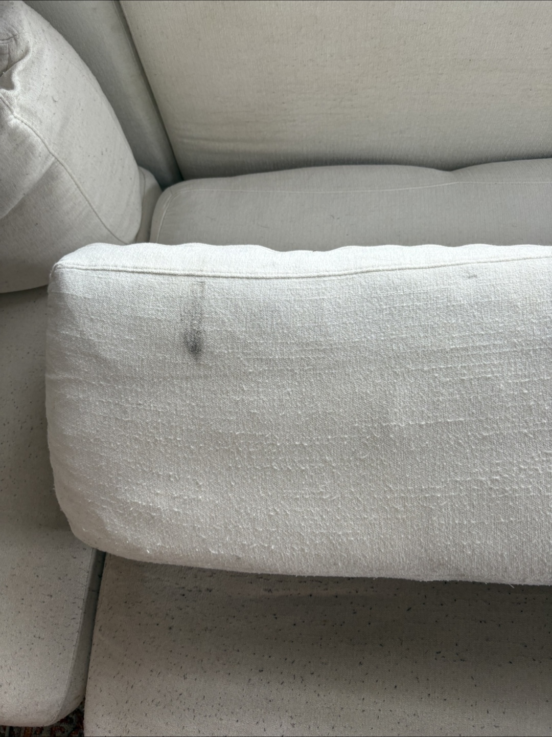 Long cream Sectional Sofa - photo 3
