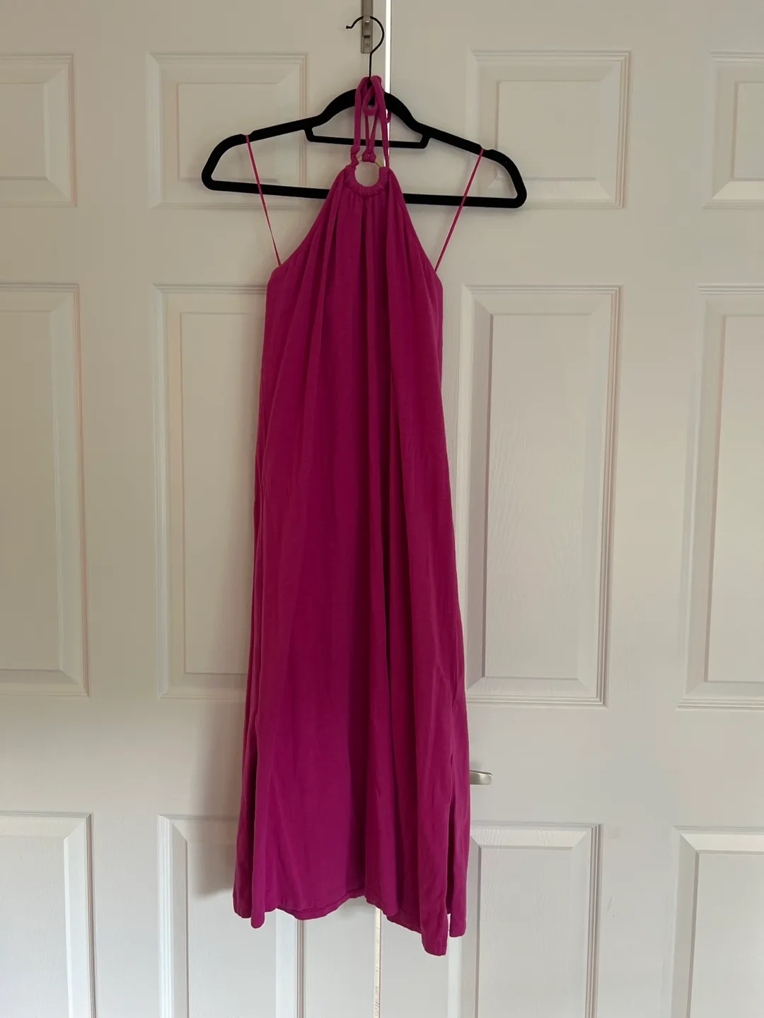 Old Navy Pink Halter Dress - Size S thumbnail