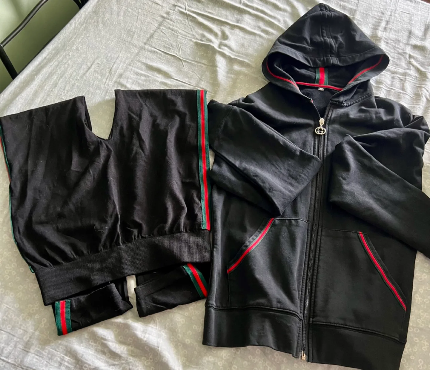 Gucci (like) Black Tracksuit set image indicator(3)