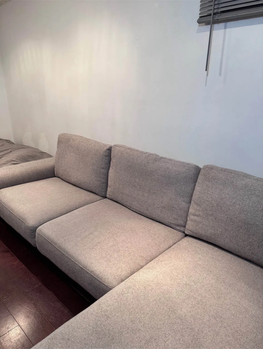 Grey Structube preston Sectional Sofa(DELIVERY AVAILABLE) image indicator(2)