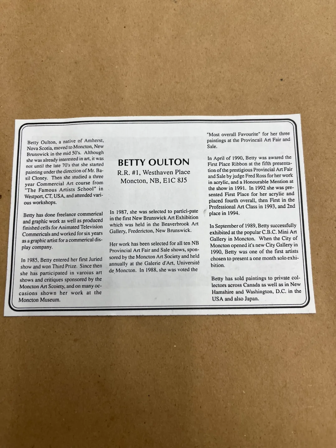 Betty Oulton Framed Print image indicator(2)
