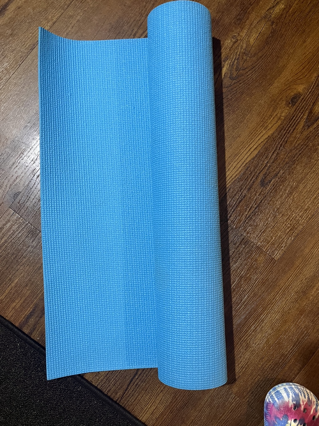 Blue Yoga Mat