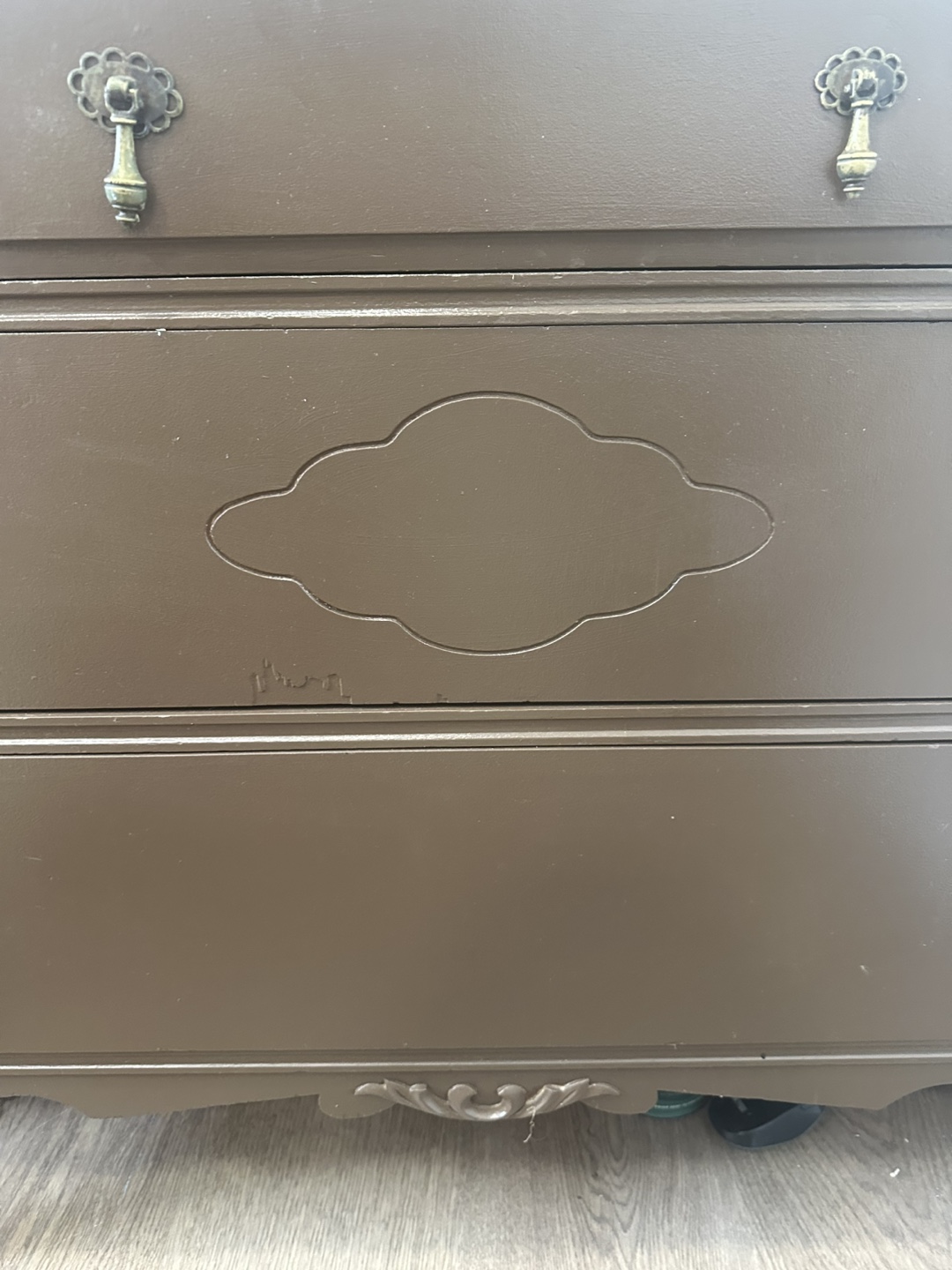 Brown Wooden Dresser - photo 3