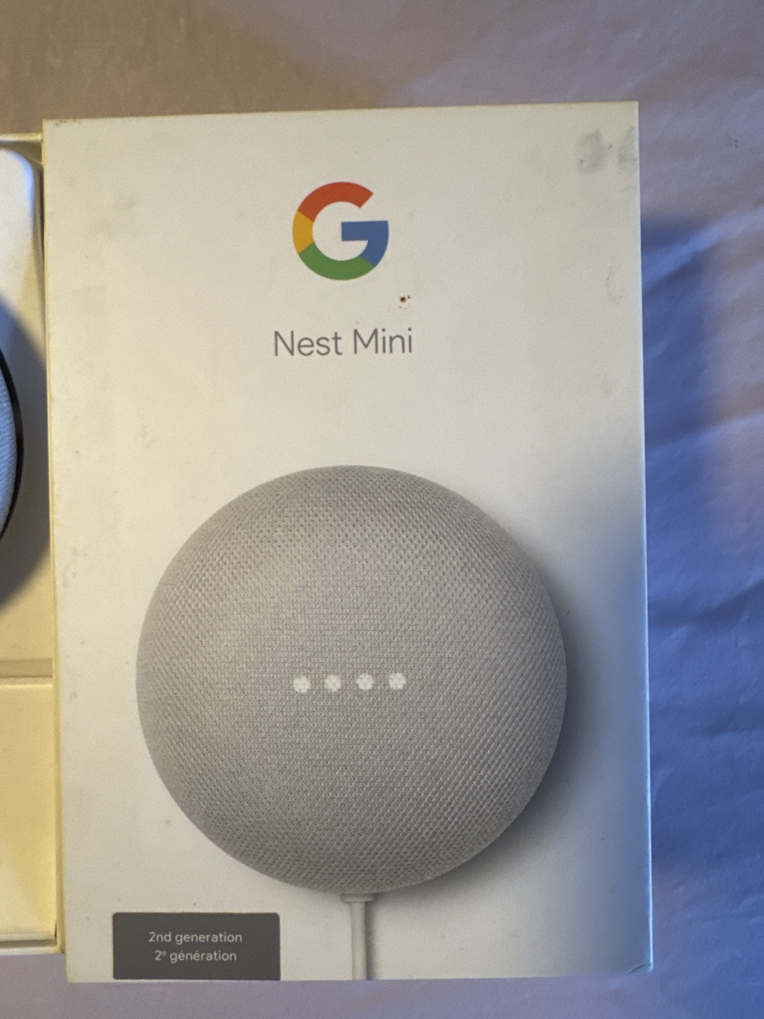Google Nest Mini 2nd Generation - Like New!