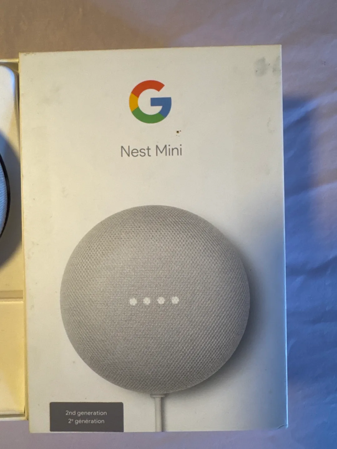 Google Nest Mini 2nd Generation - Like New! thumbnail