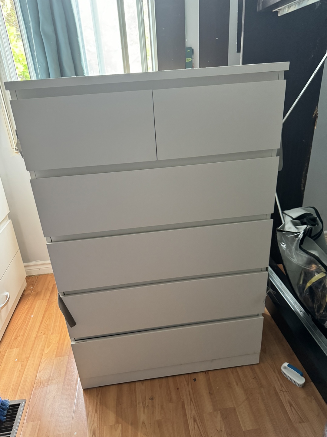 Ikea STORKLINTA (MALM) 6 drawer chest