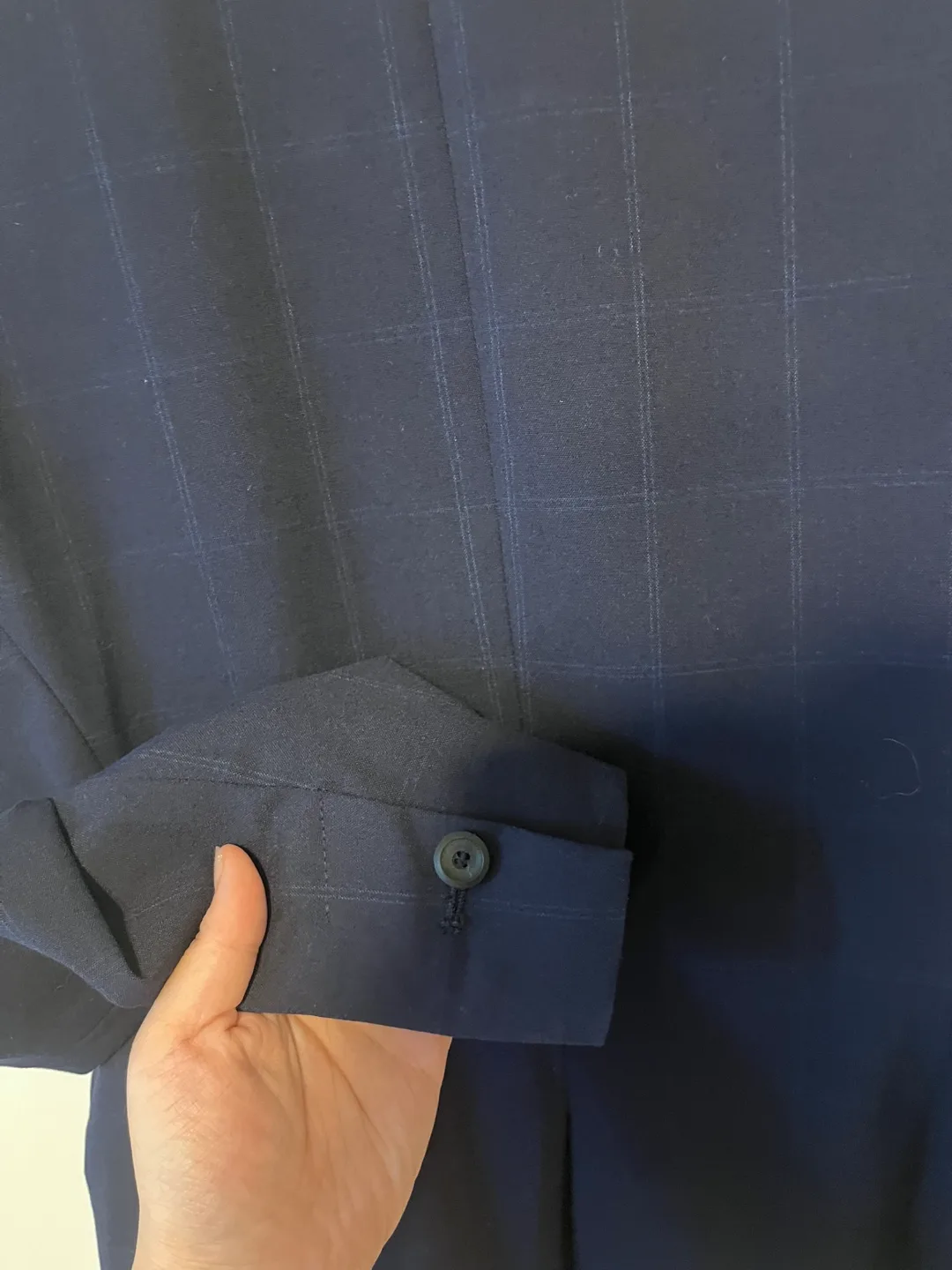 Zara Navy Blue Blazer - Size 40 (USA 8) image indicator(3)