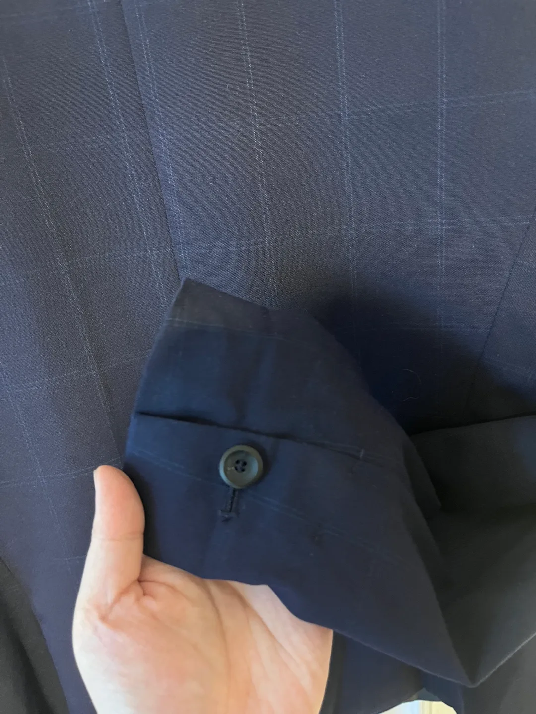 Zara Navy Blue Blazer - Size 40 (USA 8) image indicator(4)