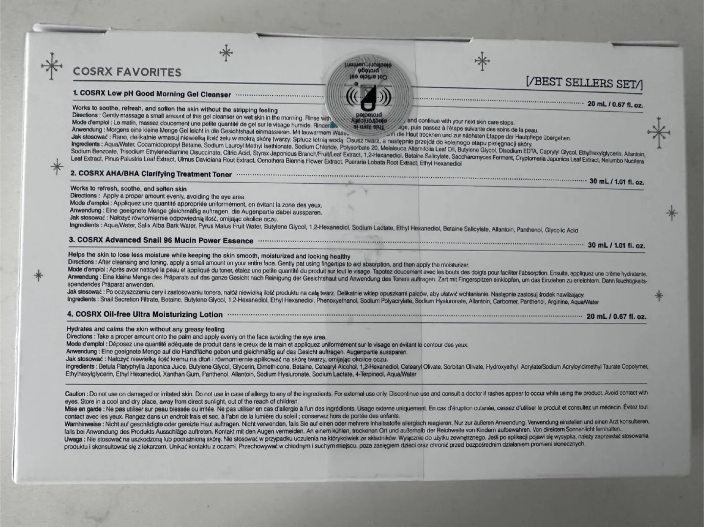 Brand New COSRX Best Sellers Set - Skincare Favourites image indicator(2)