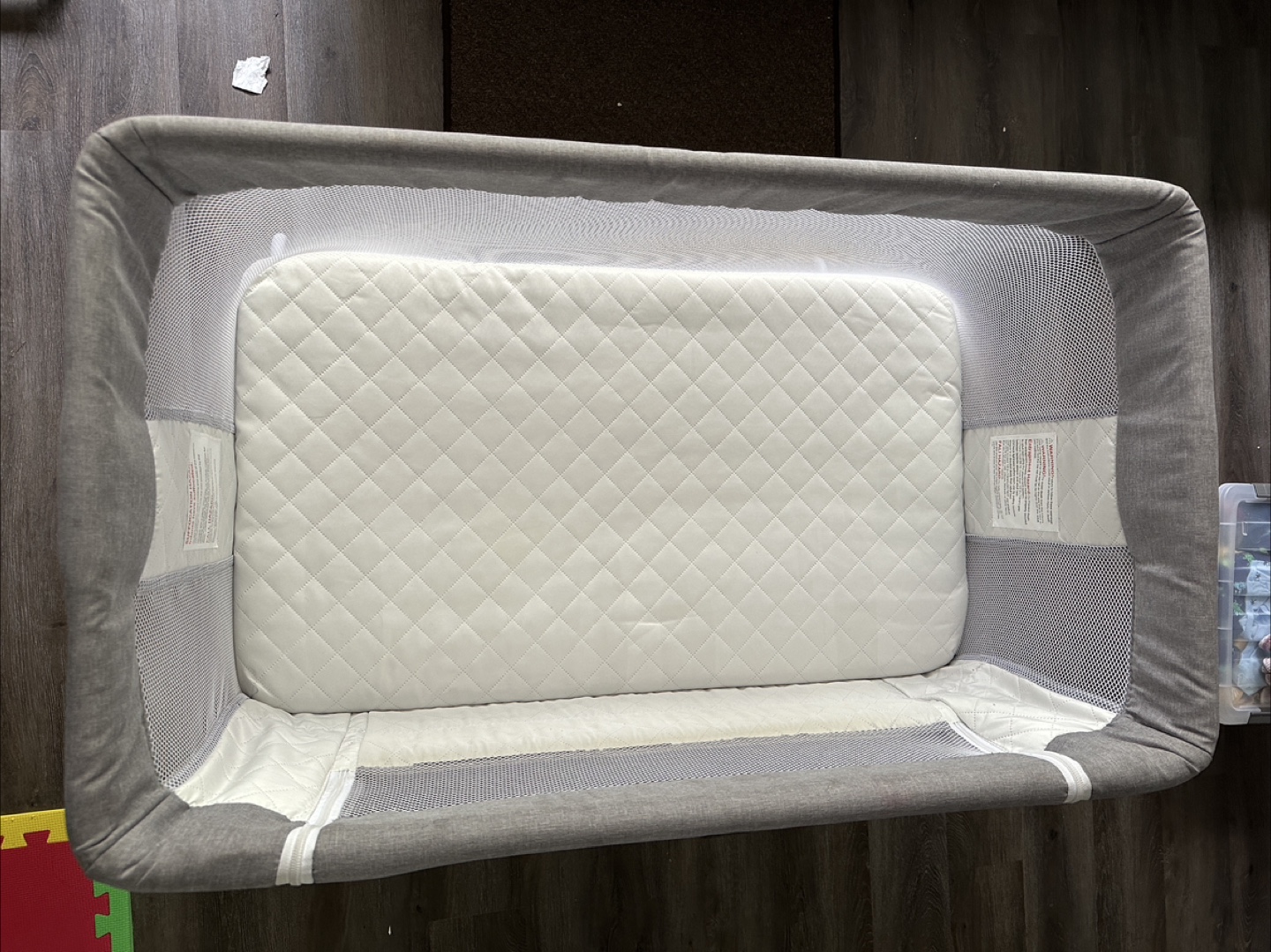 Vevor Baby Bassinet - Grey - photo 3