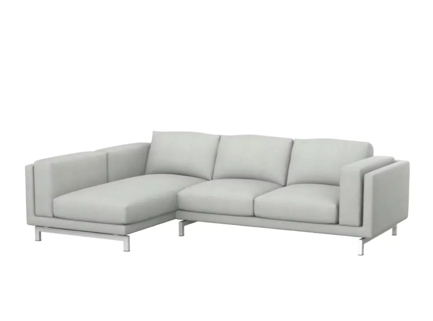 [NEW] [Cover only] IKEA Nockeby Sectional Sofa cover - Ivory image indicator(2)