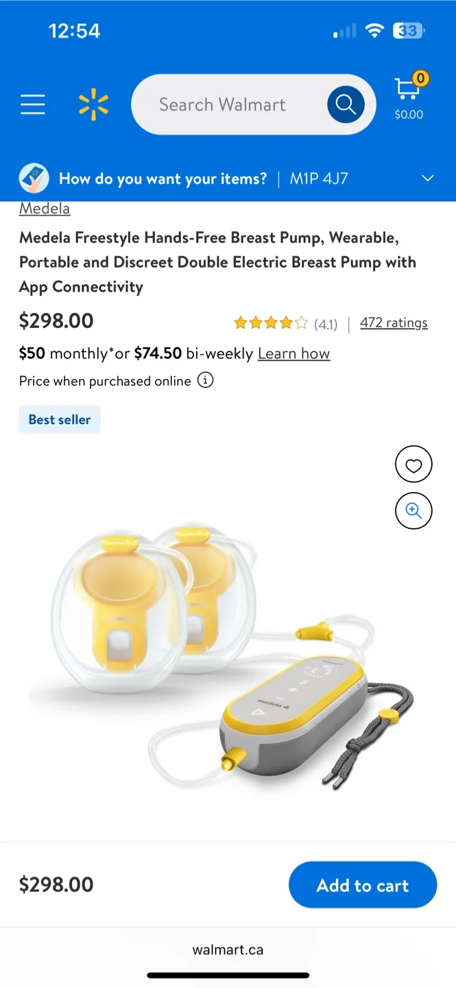 New Medela Freestyle Hands-Free Breast Pump thumbnail